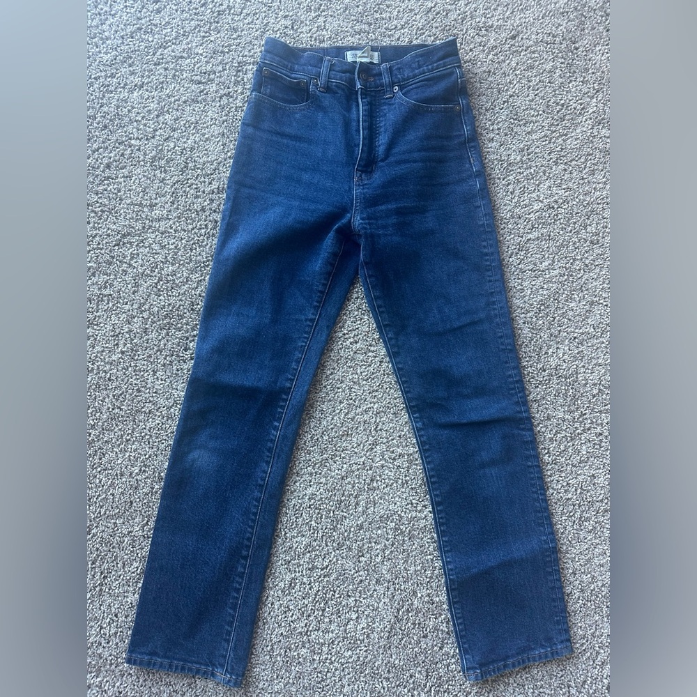 Madewell 90s straight size 25 Dark Blue Denim Jeans